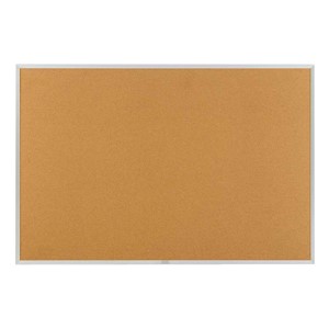 Natural Cork Board w/ Aluminum Frame